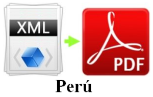convertidor de xml a pdf para perú